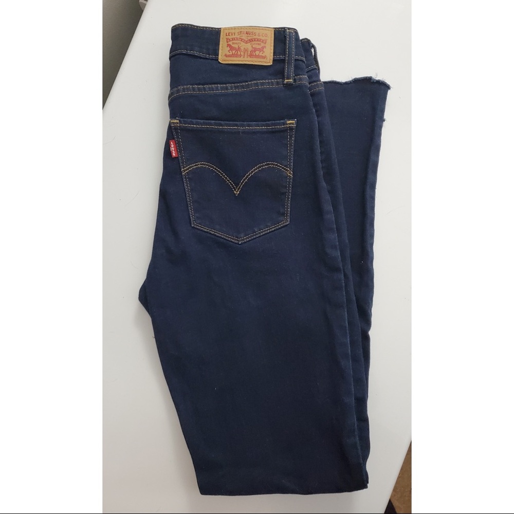 Levi 721 High Rise Skinny Jeans